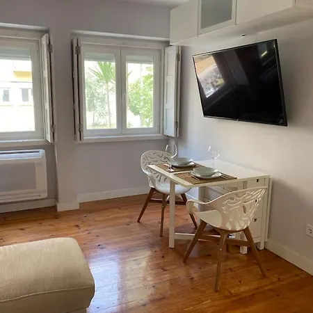 Apartmán T2 Alvalade Em 3 Pessoas Lisboa